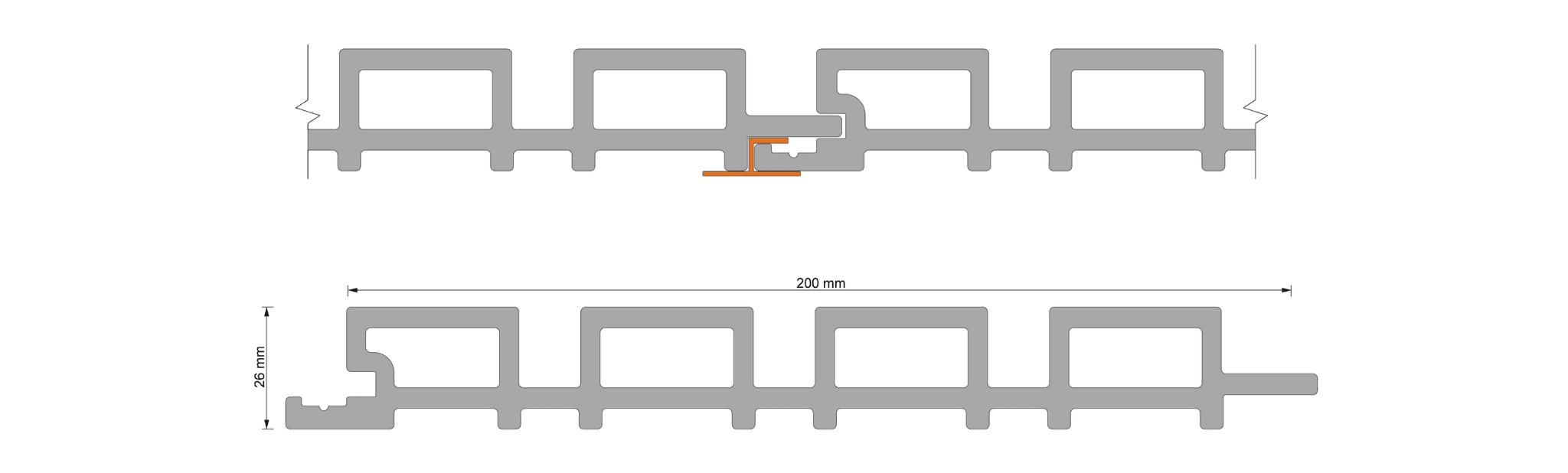 DEKKO EX-LINE EVEN BATTEN (clicked)