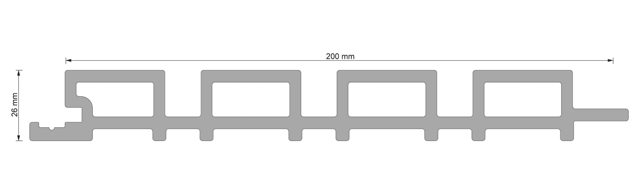 DEKKO EX-LINE EVEN BATTEN