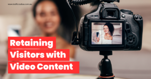 Retaining Visitors with Video Content