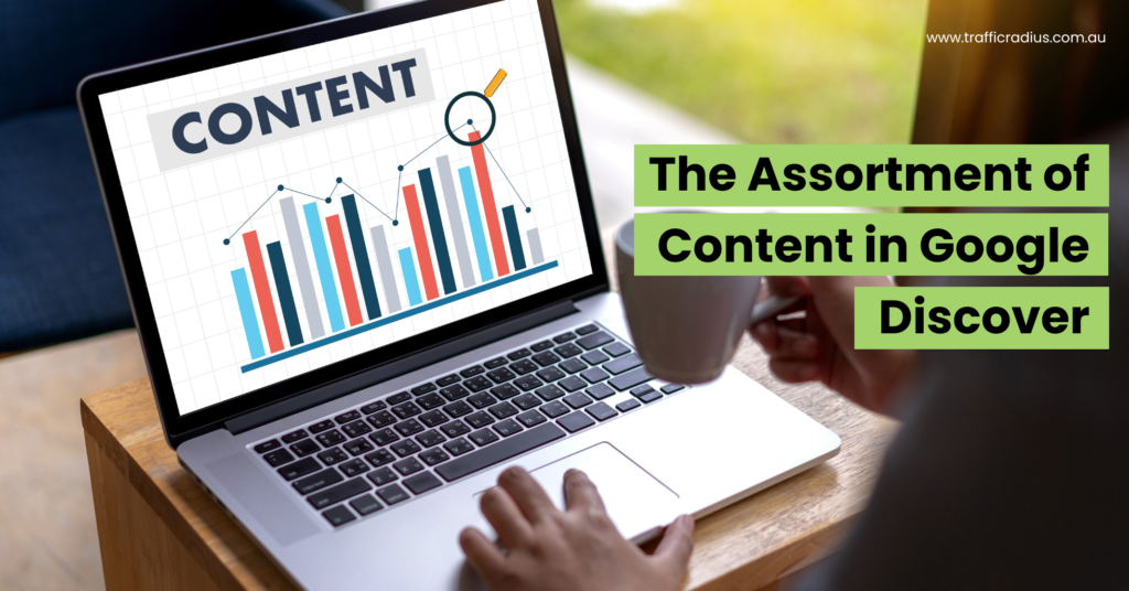 The Assortment of Content in Google Discover