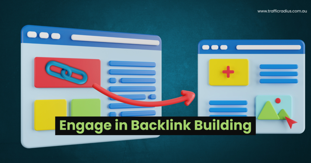 Engage in Backlink Building