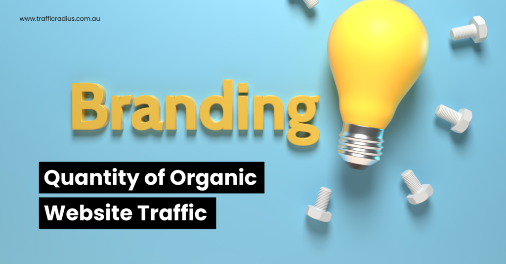 Quantity of Organic Website Traffic