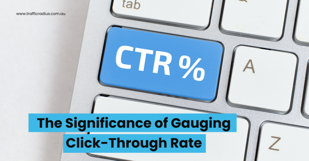 The Significance of Gauging Click-Through Rate