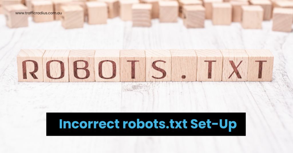 Incorrect robots.txt Set-Up