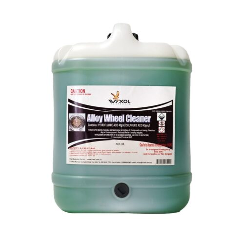 Vixol Alloy Wheel Cleaner Contains: HYDROFLUORIC ACID 40gm/l SULPHURIC ACID 40gm/l-20L