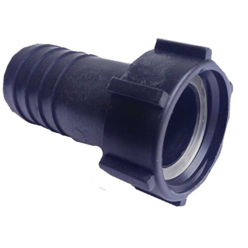 IBC Adaptor 60mm Female x 6 to 1″ Barb Tail