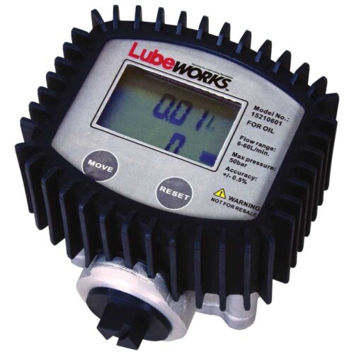 Digital Oil Flow Meter 6- 80LPM – 3/4″