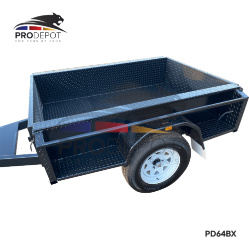 6×4 Premium BOX Trailer