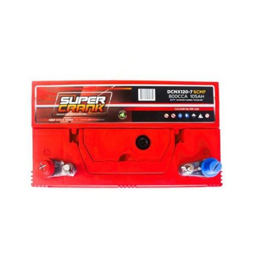 Super Crank Deep Cycle Battery Dual Purpose LHP DCNX120-7